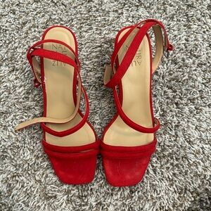 Naturalizer Red Heels